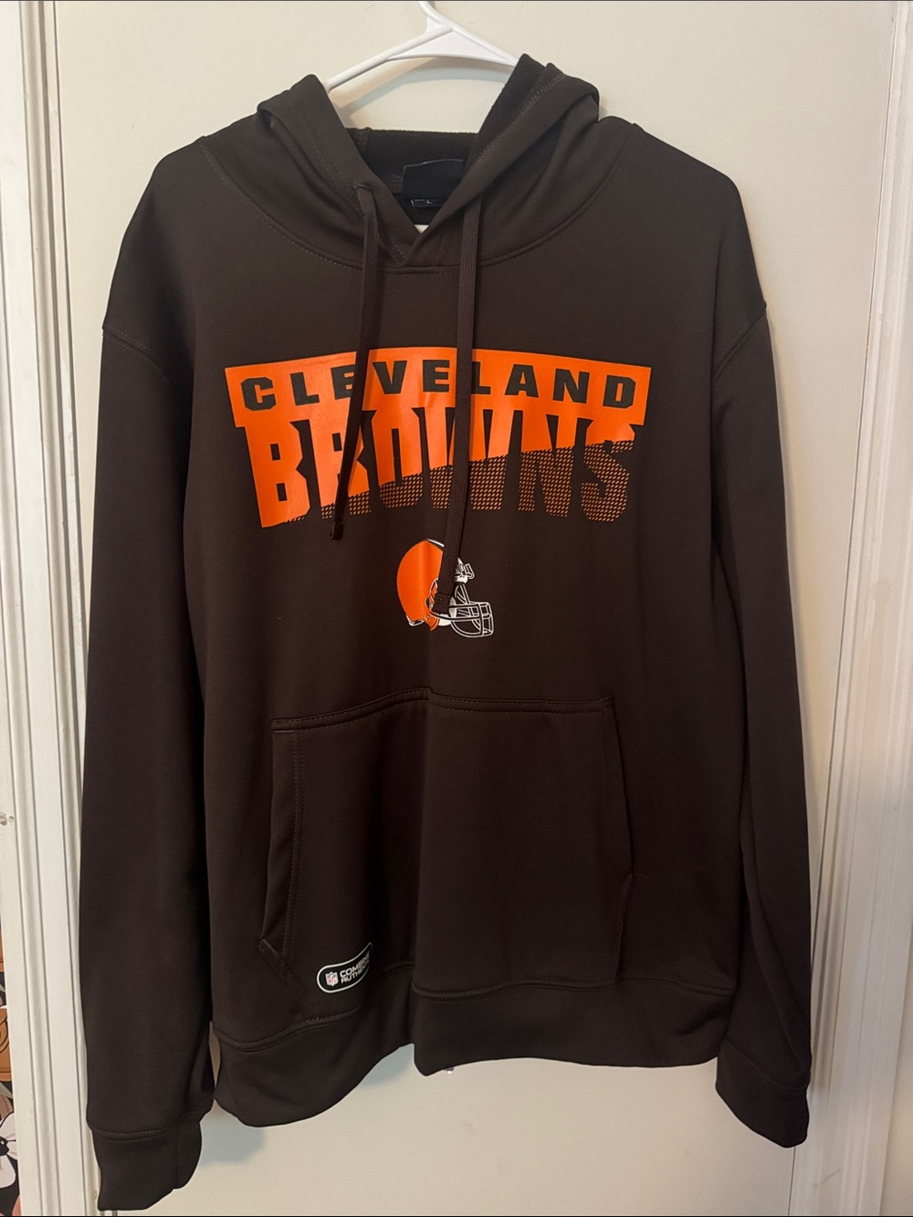 NFL Cleveland Browns Brown and Orange Hoodie